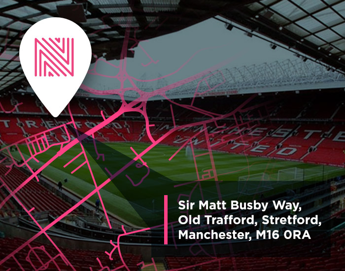 Sir Matt Busby Way, Old Trafford, Stretford, Manchester, M16